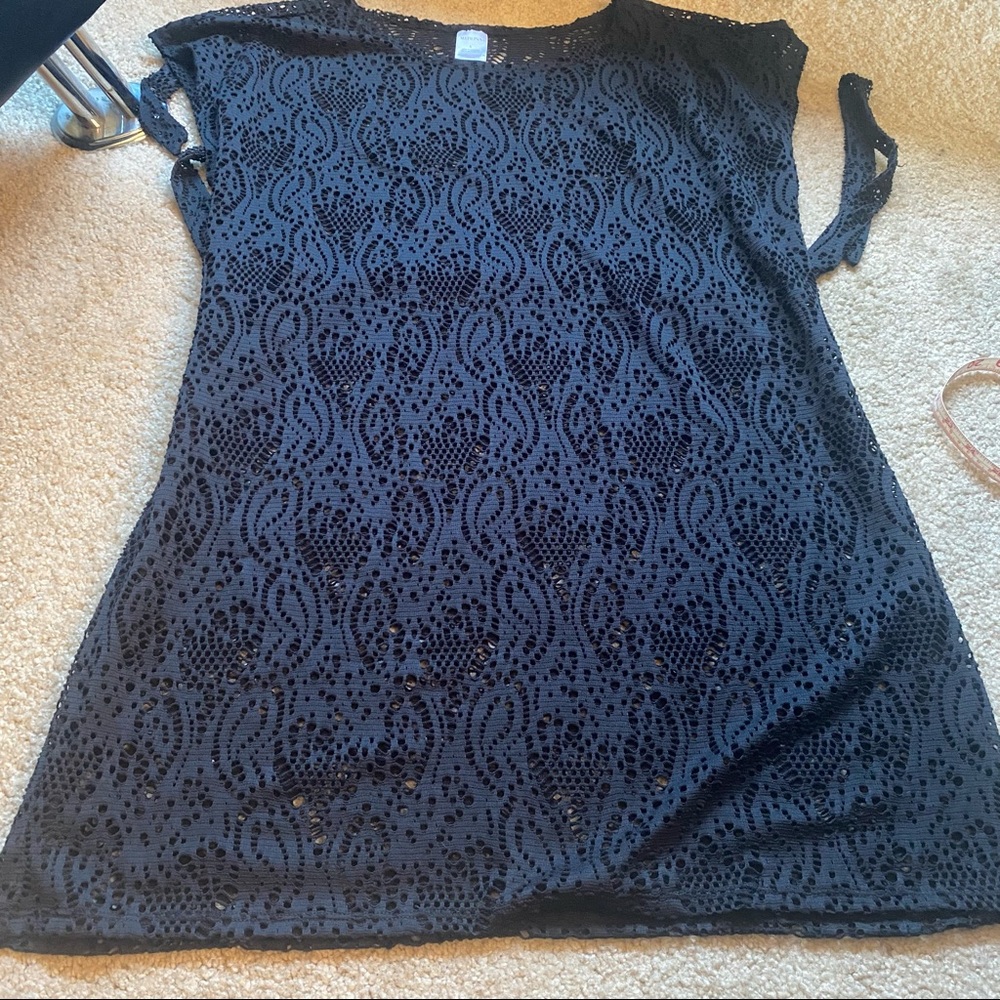 Coverup, Dress Black Witch/Punk/Goth Vibes